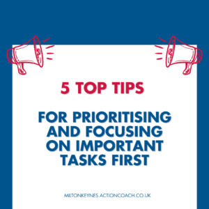 It can be easy to get caught up in the day-to-day tasks and responsibilities of running a business. With so many different things to do, it can be difficult to figure out which tasks need prioritising, and which ones can be put off for later.