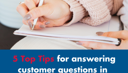 5 Top Tips for answering customer questions in inbound marketing