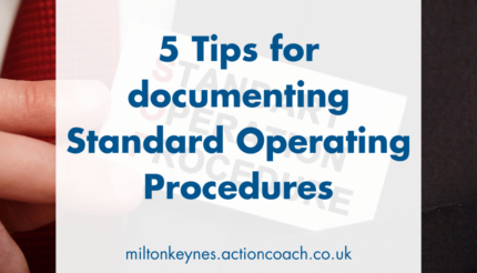 5 tips for documenting standard operating procedures